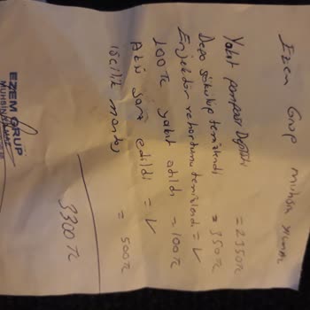 Hazine ve Maliye Bakanlığı Fatura Fiş Fahiş Fiyat