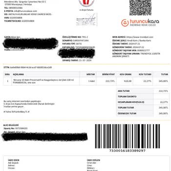 Trendyol Eksik Üründe Yardımcı Olmuyor