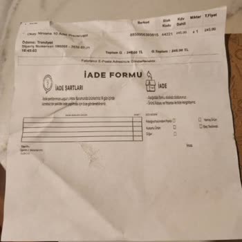 Trendyol Eksik Üründe Yardımcı Olmuyor