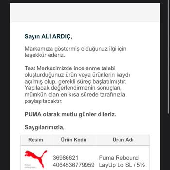 Pumanın Müşteri Memnuniyetsizliği