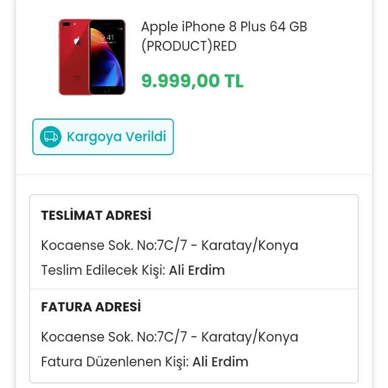 EasyCep Mobil Uygulaması Kargo Şikayeti