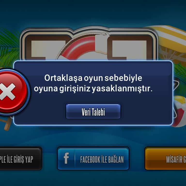 Zynga Ortaklaşa Oyun Sebebiyle Hesabım Yasaklandı