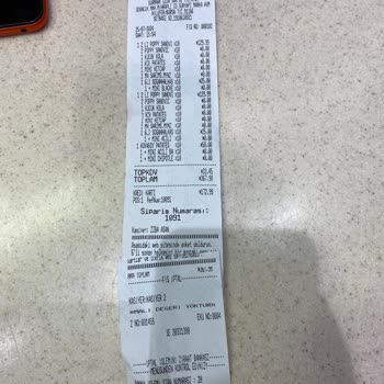 Popeyes Kartımdan Fazladan Ücret Çekildi