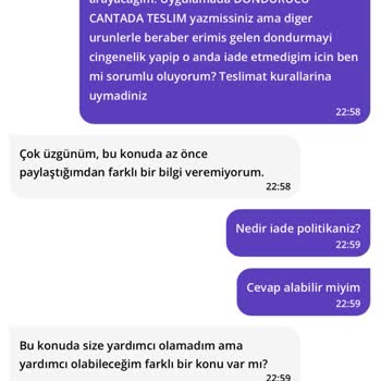 Getir Taahhüt Ettiği Koşullarda Teslim Yapmıyor.