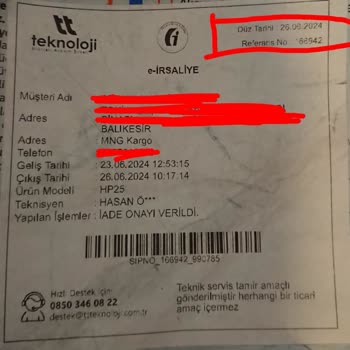 BİM Para İadesi Yapmadı