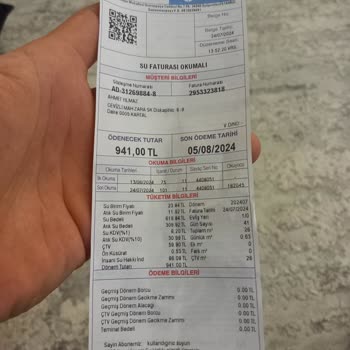 İBB - İstanbul Büyükşehir Belediyesi Fahiş Su Faturası
