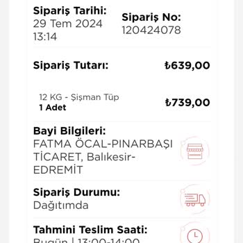 İpragaz On-line Alışveriş Fiyat Tutarsızlıkları