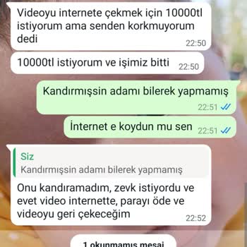 Telegram Cinsel Video Çekip İnsanlardan Para İstiyor