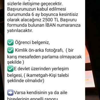 Öğrenciler Birliği Derneği Sözde Bursu Konusunda
