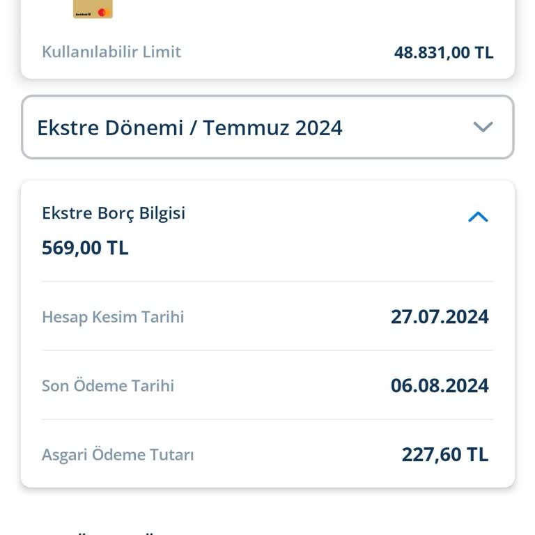 Denizbank Yıllık Aidat Tutarı İadesi Hk.
