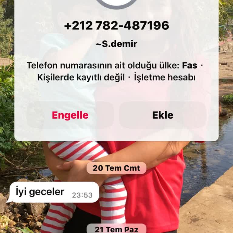 WhatsApp Yabancı Numaraların Ulaşım Sağlaması