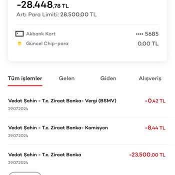 Akbank Hesabımdan Onaysız Kredi Çekilmesi