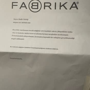 Boyner Fabrika Pantolon Kalitesizliği