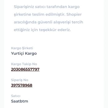 Shopier Sanvito Moda İade İçin Kargo Ücreti İstiyor