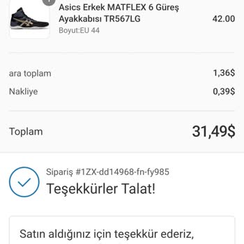 Asics Türkiye (Marlin Spor) Sahte Web Sitesi Mağduru!