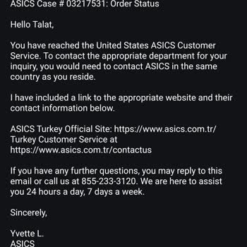 Asics Türkiye (Marlin Spor) Sahte Web Sitesi Mağduru!