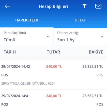 istegelsin Para Çekildi Sipariş Oluşturulmadı Şikayet