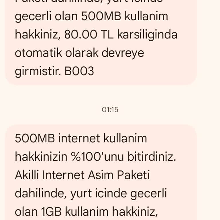 Mağdur Ettiniz Tekrar Vodafone