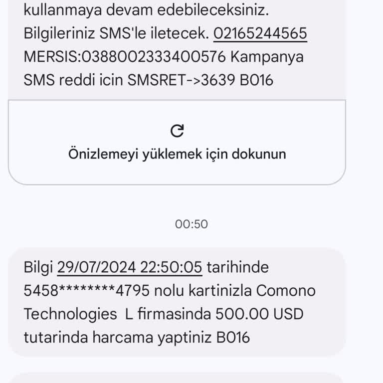 QNB Finansbak Kredi Kartımdan 550 Dolar Çekildi Usulsüz İşleme İzin