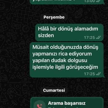 Büşra Aydemir Estetik Dudak Dolgusu Yaptırdım Yapan Kurum Ve Kişiler Tarafından Şikayetçiyim