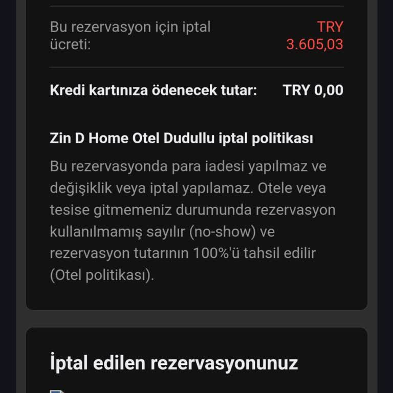 Agoda.com İptal Edilen Rezervasyonun Değiştirilmesi