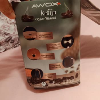 Awox Ürün Kahve Yaparken Isıtmayıp Pişirmiyor