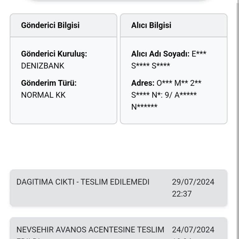 Kuryenet Adreste Olduğum Halde Adreste Bulunamadı Diye Mesaj Geliyor!