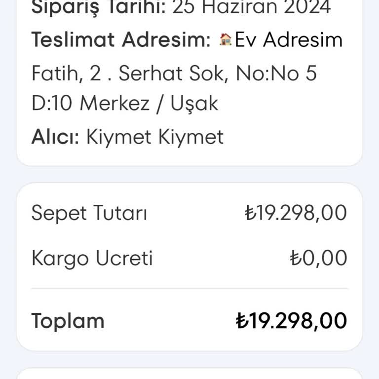 A101'den Aldığım Bahçe Seti Hala Teslim Edilmedi!