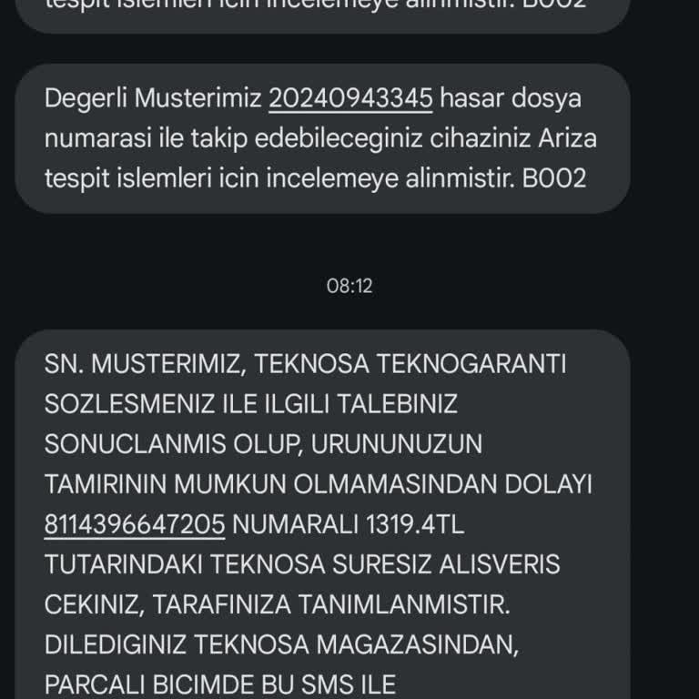 Gig Sigorta Kasko Kapsamında Tablet Ekran Çatlağına Çözüm Bulunamaması