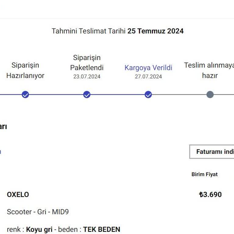 Decathlon Online Siparişim Belirtilen Tarihte Teslim Edilmedi