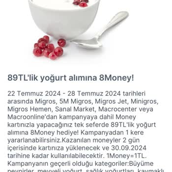 Migros Money Kampanyası Yansıtılmadı