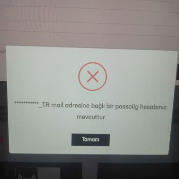 Passolig'e Hiçbir Şekilde Giriş Yapamıyorum