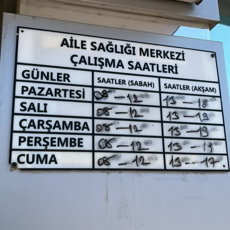 Sağlık Bakanlığı Sağlık Ocağında Geç Açılış Ve Doktor Eksikliği