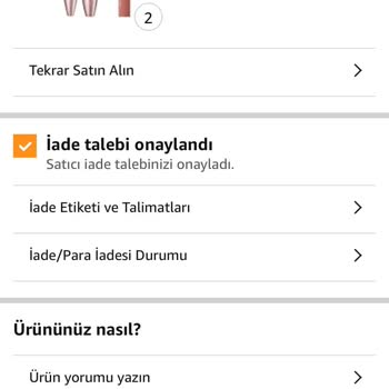 Amazon Para İadesinin Tarafıma Ödenmemesi