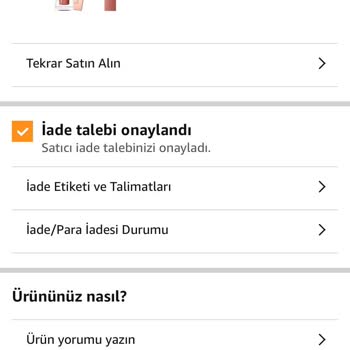 Amazon Para İadesinin Tarafıma Ödenmemesi
