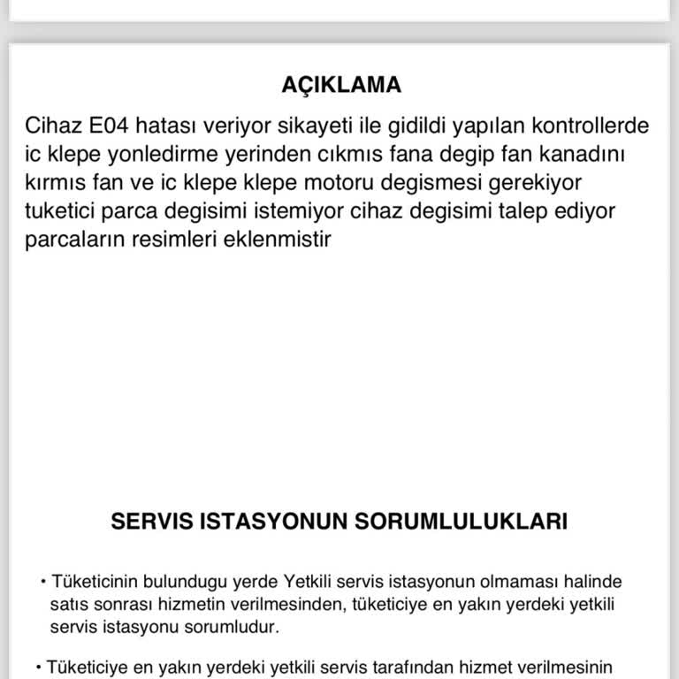 Baymak Ürün Değişimi Yapmadı