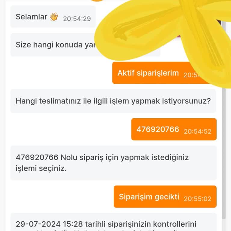 Migros Siparişim Elime Hala Ulaşmadı