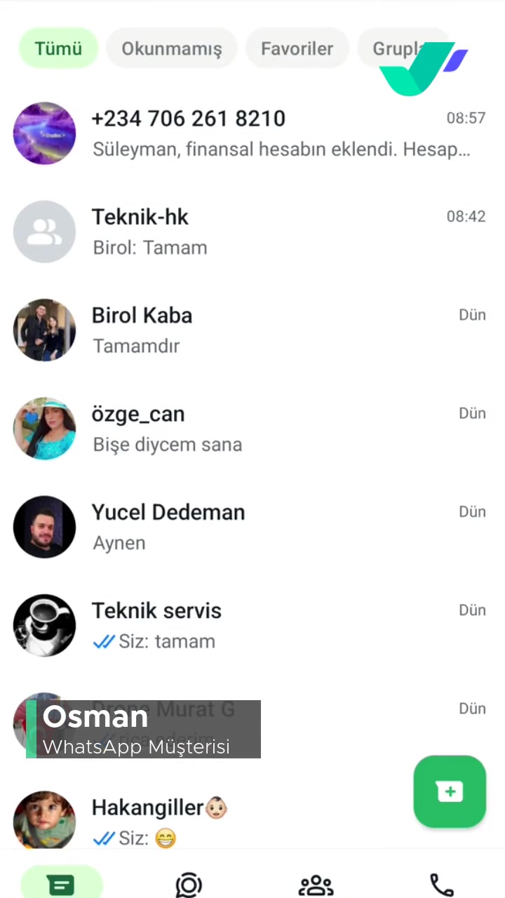 WhatsApp'tan Finansal Hesap Mesajı videonun kapak resmi