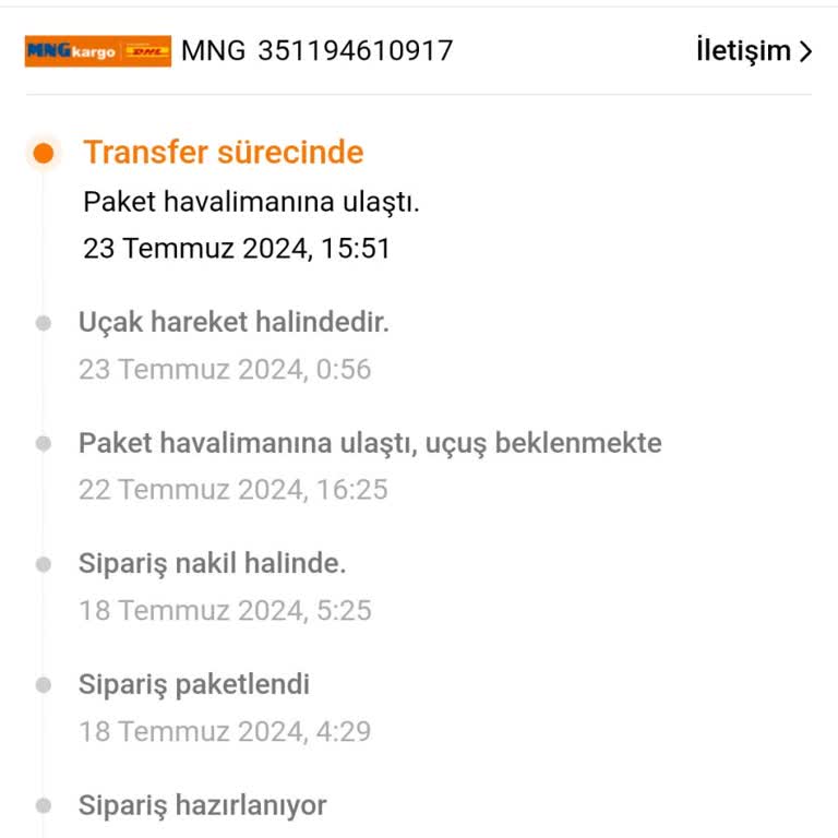 Temu Alışveriş Gümrük Bekleme