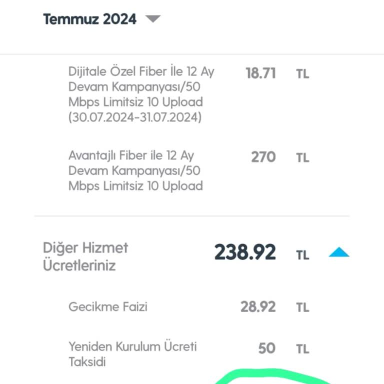Superonline Haksız Alınan Bir Ücret