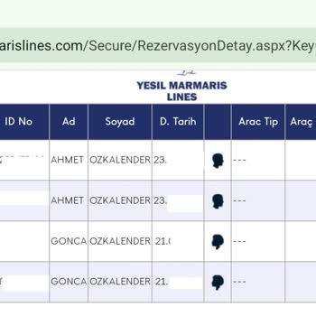 Yeşil Marmaris Lines' Yaşadığım İletişim Ve Bilet Mağduriyetim