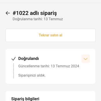 Furize.com Dan Geciken Siparişim