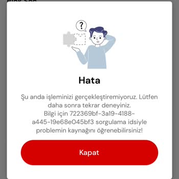 Passolig Passo Uygulaması Hatalı İşlem