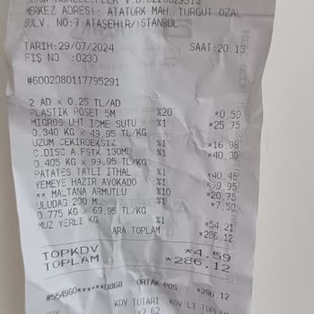 Migros'un Meyve Sebzesi Bozuk Ürün Satışı Yapılıyor Sürekli