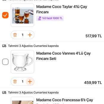 Madame Coco Hepsiburada Sepette İndirim Olmuyor