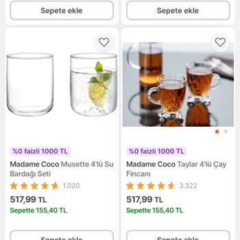 Madame Coco Hepsiburada Sepette İndirim Olmuyor