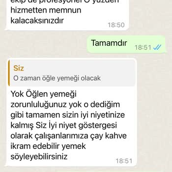 İşin Olsun Aracılığı İle İletişim Kurulan Güç Yapı Temizlik Şirketi