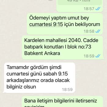 İşin Olsun Aracılığı İle İletişim Kurulan Güç Yapı Temizlik Şirketi