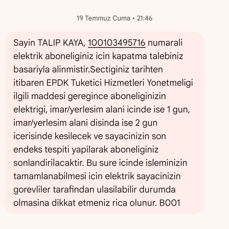 Sepaş Abonelik Fesih Başvurusu 11 Gündür Devam Ediyor.