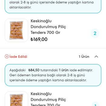 A101 Kapıda İademi Sağlamıyor